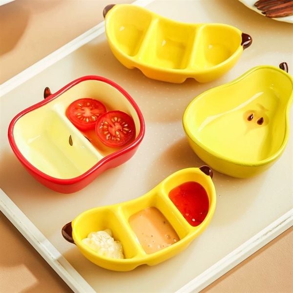  Khay gia vị trái cây chia ngăn 