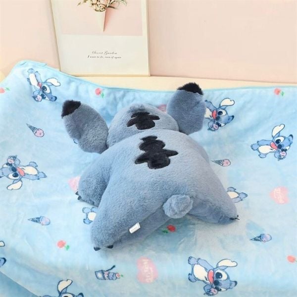  Set gối kèm chăn Stitch 100x150cm 