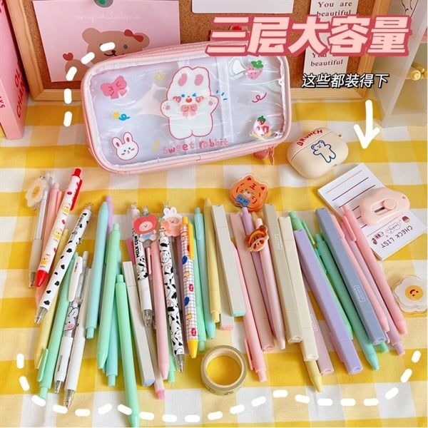  Hộp bút mặt trong 3 khoá 