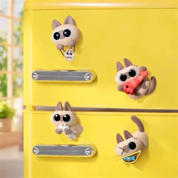  Blind box Blind box Azukisan Semi 3D Fridge Magnet 