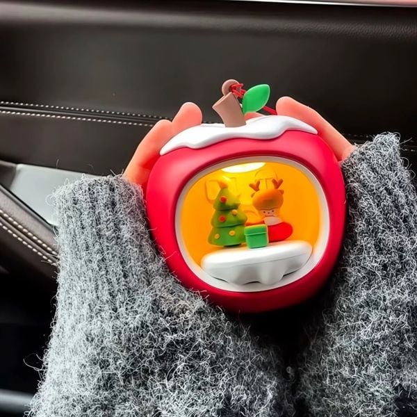  Đèn ngủ quả táo phủ tuyết 