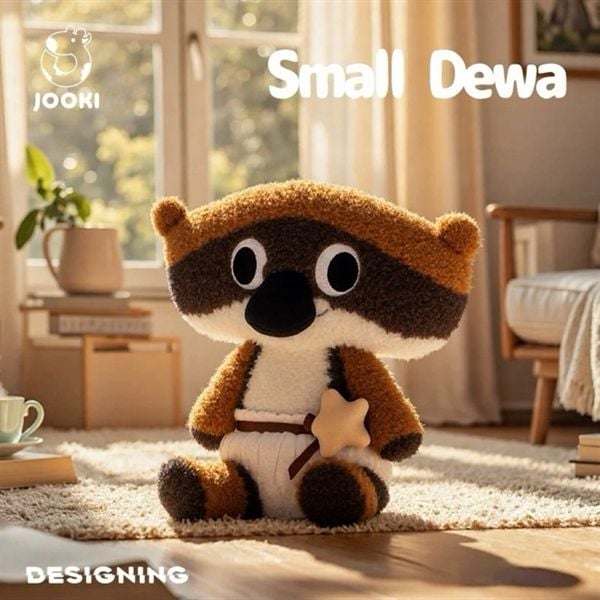  Thú bông đầu dẹt đóng bỉm 28cm 