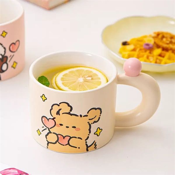  Cốc cún puppy love 380ml 