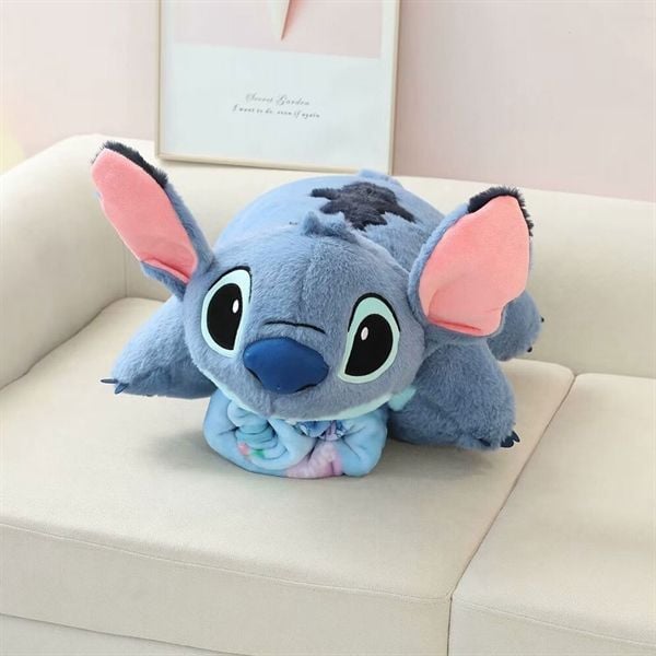  Set gối kèm chăn Stitch 100x150cm 