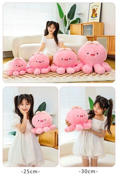  Bạch tuộc bông nơ cam 