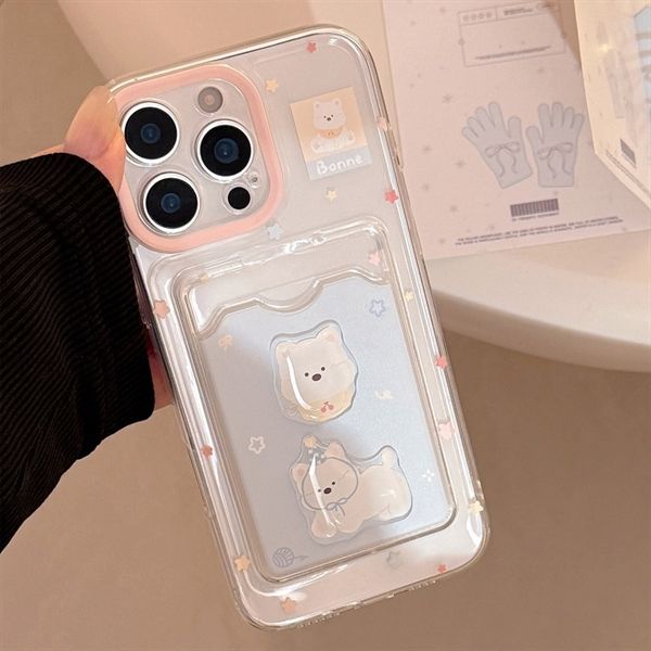  Ốp kẹp thẻ 2 cún Bonne 