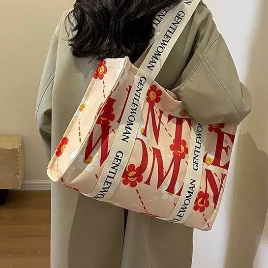  Túi tote cứng Gentle Woman 43x30x12cm 