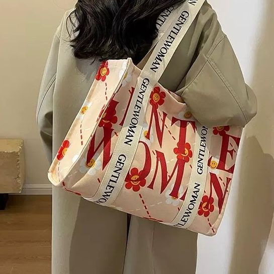  Túi tote cứng Gentle Woman 43x30x12cm 