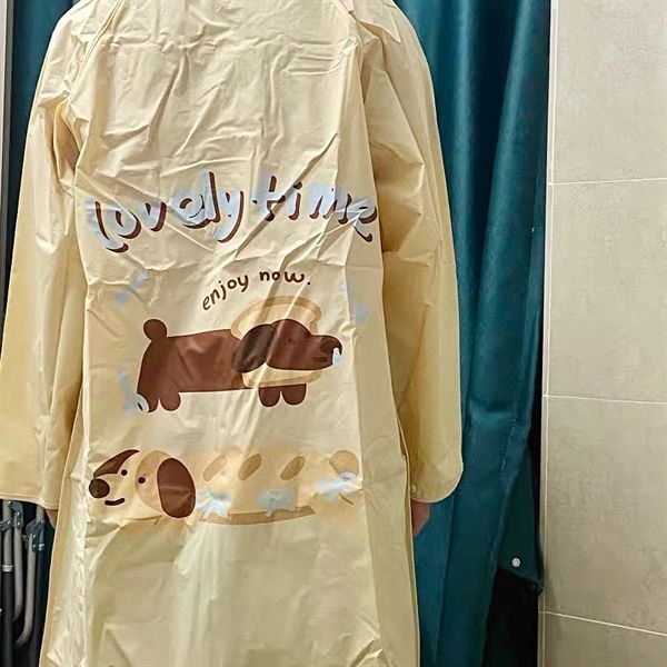  Áo mưa choàng hình dễ thương 