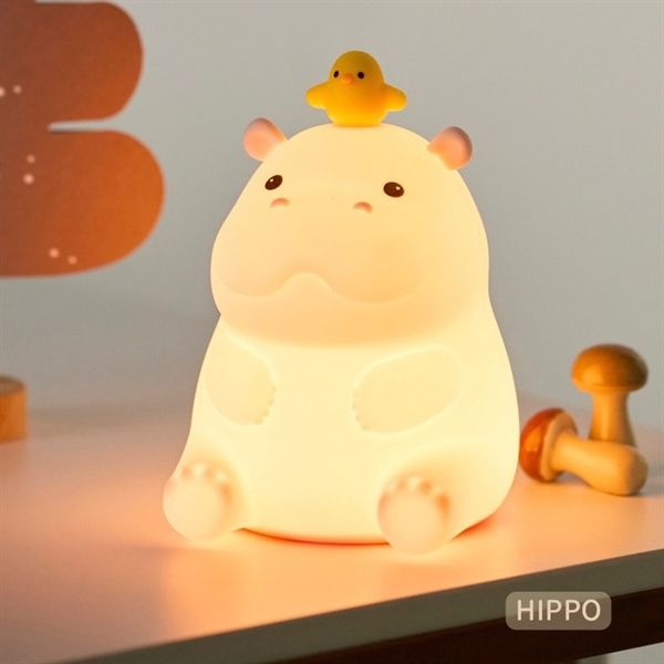  Đèn ngủ hà mã đội vịt 