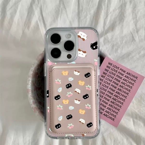  Kẹp thẻ da Magsafe 