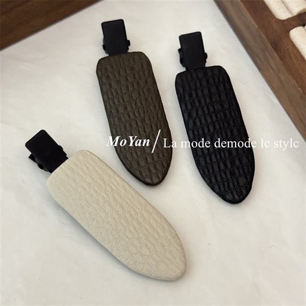  Kẹp tóc xẻng vân da rắn 