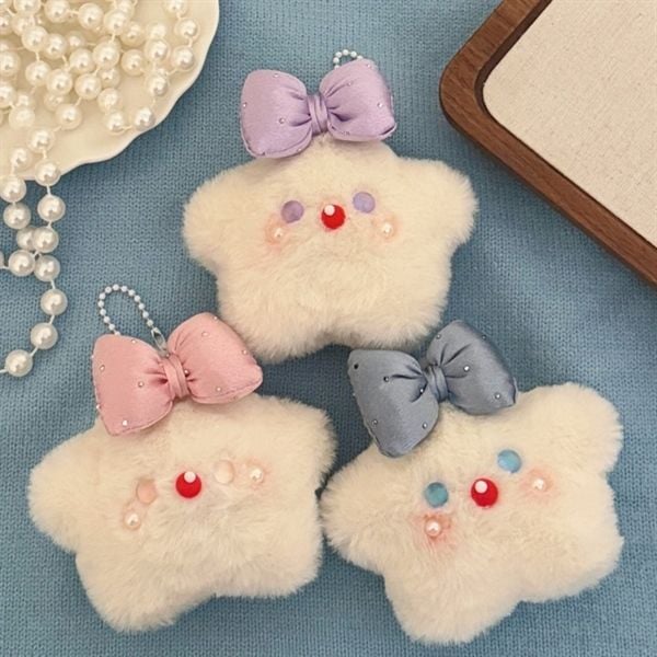  Móc khoá bông sao nơ béo 