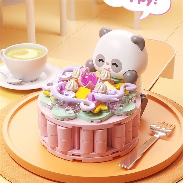  Xếp hình Jaki Panda đồ ăn 