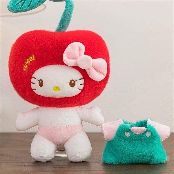  Hello Kitty bông mũ táo 
