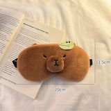  Bịt mắt capybara đội cá sấu 