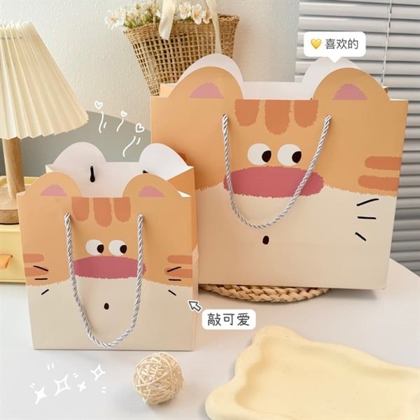  Túi quà hổ tai nổi 