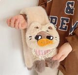  Khăn quàng bông mèo Azukisan ăn cá 