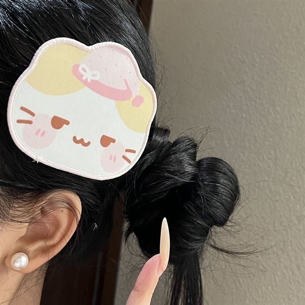  Miếng dán giữ tóc mèo mũ hồng 