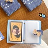  Ví kẹp thẻ da giả bò 