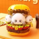  Xếp hình Jaki Panda đồ ăn 