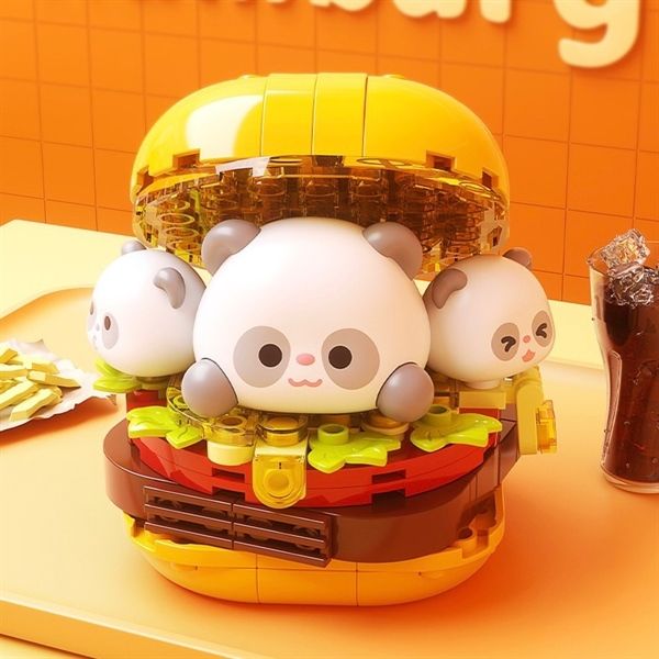  Xếp hình Jaki Panda đồ ăn 