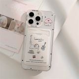  Ốp kẹp thẻ Good Time mèo 