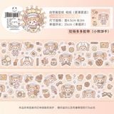  Washi tape Sticker bé gái Telado 
