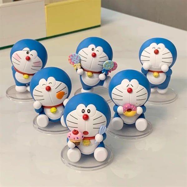  Blind box Doraemon đồ ngọt 