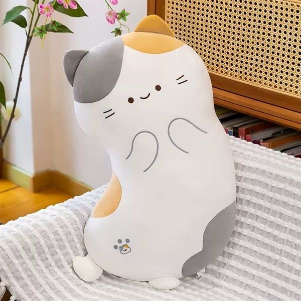  Mèo bông dẹt 50cm 