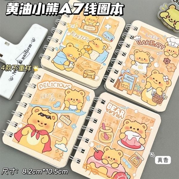  Sổ lò xo mini Pet A7 