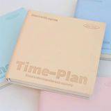  Sổ Time Plan sắc màu 10x10cm 