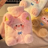  Túi chườm lông cừu đeo nơ 800ml 