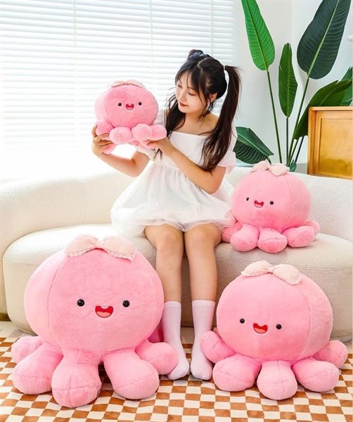  Bạch tuộc bông nơ cam 