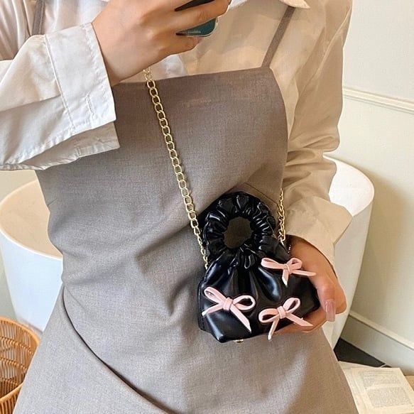  Túi mini quai dúm mix nơ 