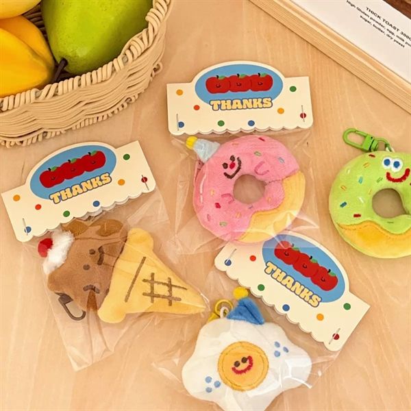  Móc khoá bông trứng ốp 