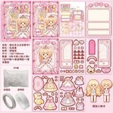  Set làm sổ DIY stylist phòng công chúa Telado 