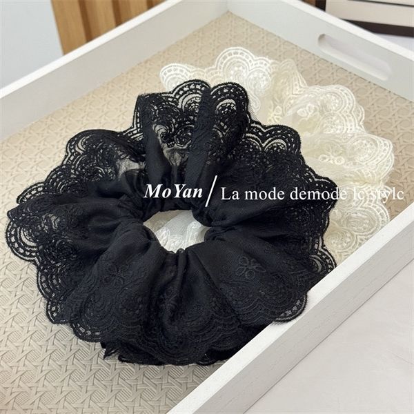  Scrunchies voan đăng ten hoa 