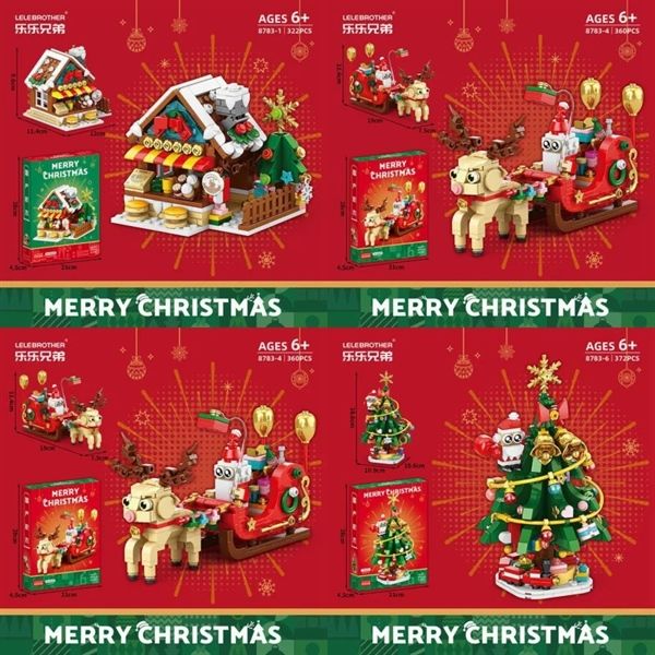  Xếp hình Giáng Sinh hộp to 