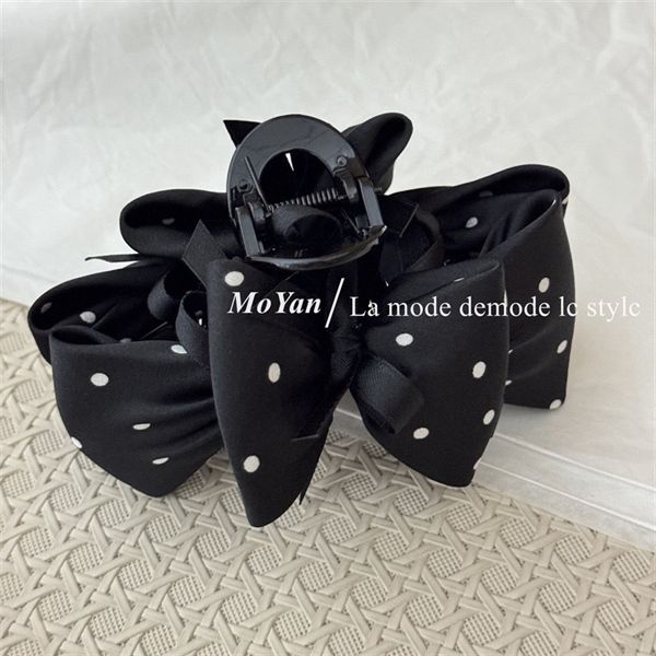  Kẹp càng cua nơ cánh phồng mix nơ mảnh 