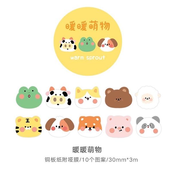  Cuộn Sticker hình dễ thương 