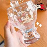  Cốc thuỷ tinh Disney đế cao 450ml 