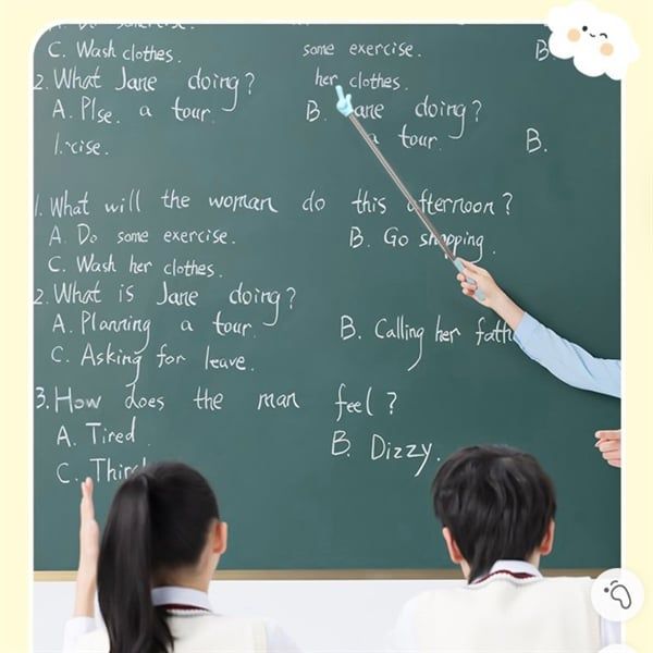  Gậy chỉ bảng kéo dài hình ngón tay 