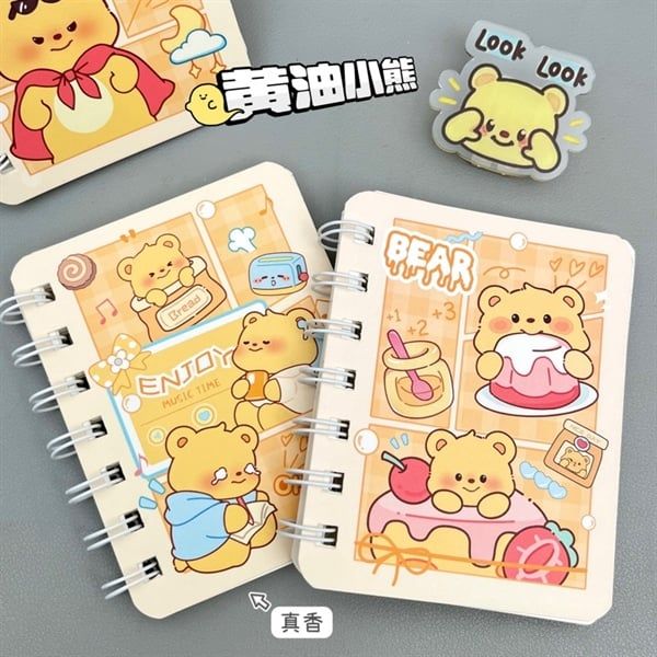  Sổ lò xo mini Pet A7 