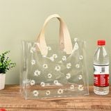  Túi quà trong hoa cúc quai da 