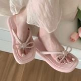  Dép xỏ ngón quai nơ 