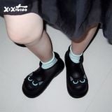  Giày đi mưa mèo mun 