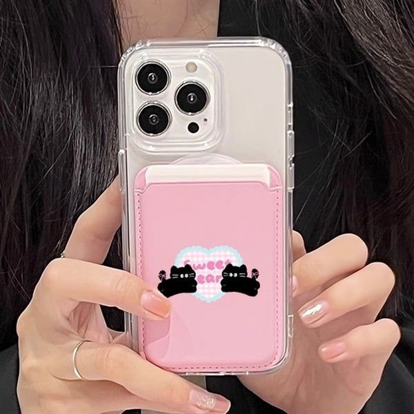  Kẹp thẻ da Magsafe 