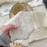  Tất YouJiaXiu len gân ziczac cao cổ 