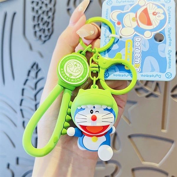  Móc khoá Doraemon cosplay khủng long 